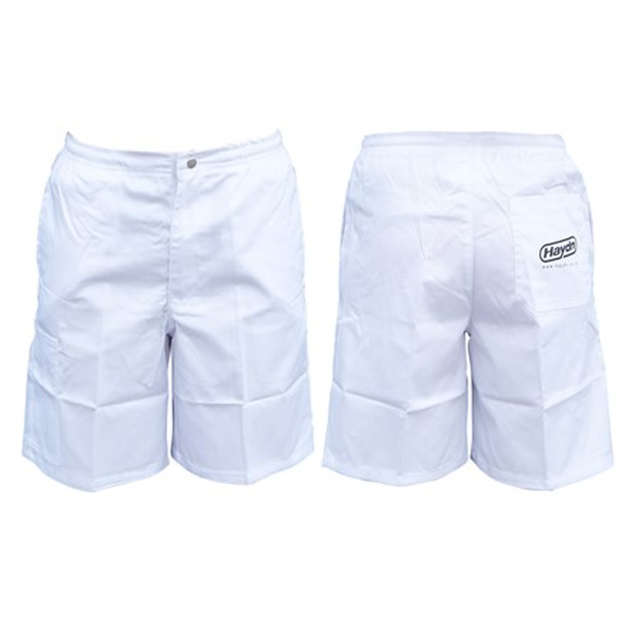 painter shorts white