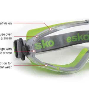 Esko G-Max Silicone Seal Hi-Impact Goggle