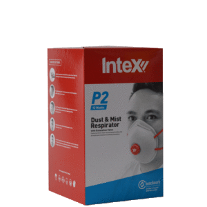 Intex P2 Dust Mask – 12 Pack