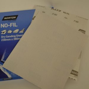 Norton No-Fill Sandpaper Sheets