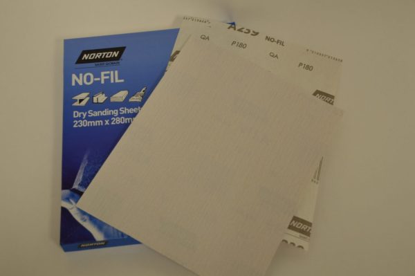 Norton No-Fill Sandpaper Sheets