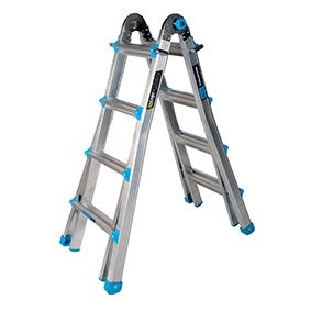 Trade Series All-In-One Telescopic Ladder – 150KG Trade Rated