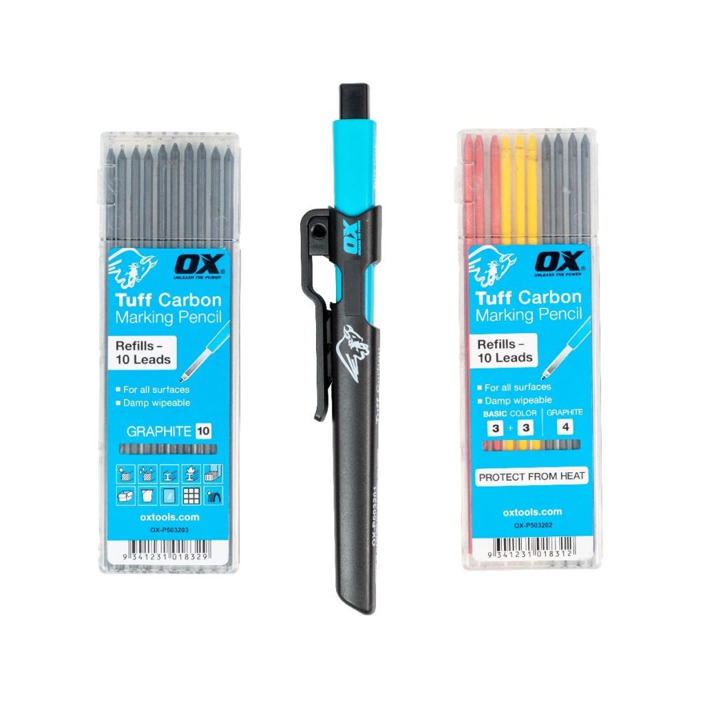 OX Tuff Carbon Marking Pencil - Refills Mixed