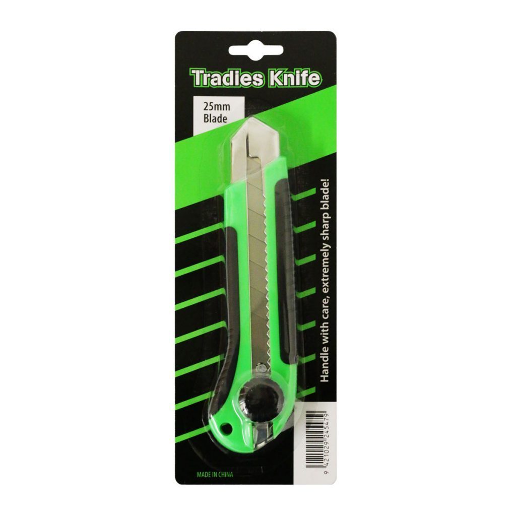 Tradies Knife Heavy Duty 25mm
