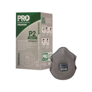 Pro Mesh Carbon Filter Mask Valved – 12 Pack