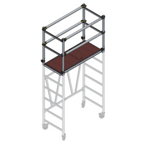 Easy Access Foldaway Scaffolding – Guardrail Pack