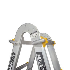 Easy Access Telescopic Ladder Brackets for All-In-One Ladders