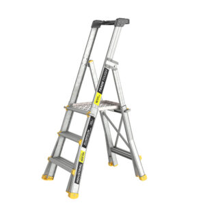 Easy Access TradeTough AdjustaStep Step Telescopic Platform Ladder – 200kg Rated