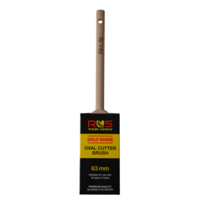 R&S Gold Range Oval Cutter Brush 50mm – 3 Pack