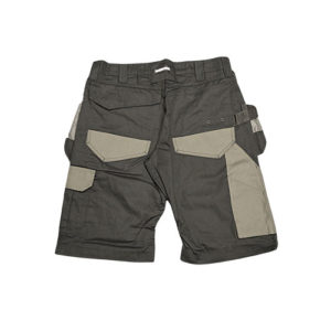 TradiesChoice Heavy Duty Builders Shorts – Black/Grey