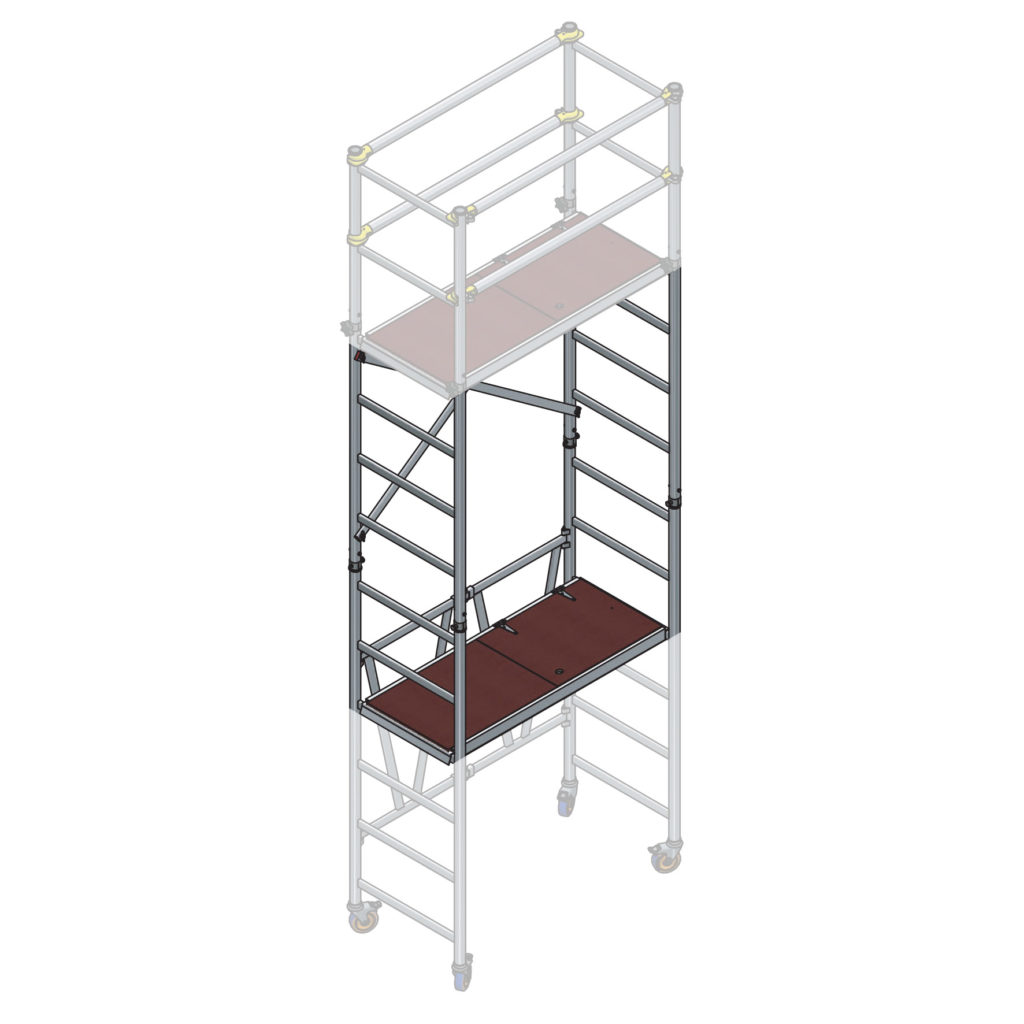 Easy Access Foldaway Scaffolding - Upper Pack