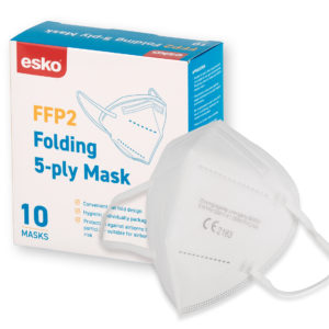 Esko FFP2 Flat Fold Mask – 10 Pack