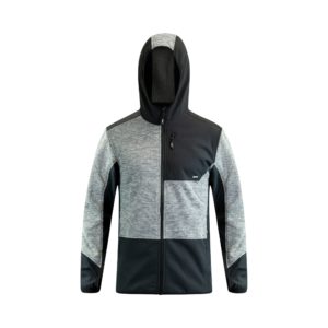 Bison Contrast Zip Jacket – Grey
