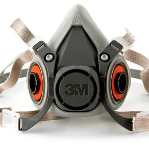 3M 6002 Half Facepiece Spray Respirator Mask