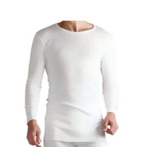Thermal Long Sleeve Top – White