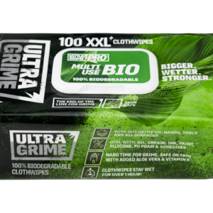UltraGrime® Pro: Biodegradable Wipes