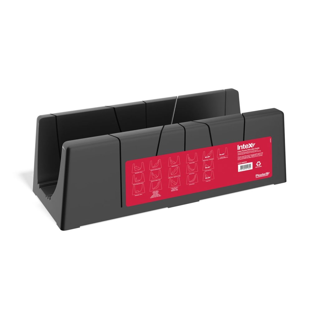 Intex PlasterX® Plastic Dual Mitre Box (45/90/135° & 55/75/90mm Cornice)