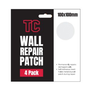 TradiesChoice Wall Repair Patch – 4 Pack
