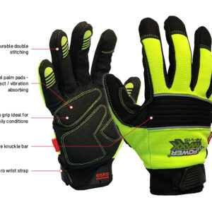 Esko Powermaxx Hi-Vis Mechanics Glove