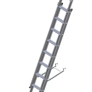 Easy Access Clip-on Rolling Mobile Tower Extension Ladder