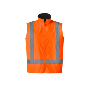 Syzmik Hi Vis Basic 4 in 1 Waterproof Jacket – Orange