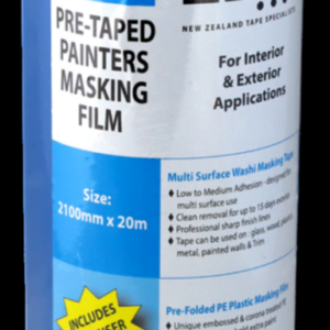 Tapespec Blue Washi Pretaped Masking Film – Dispenser