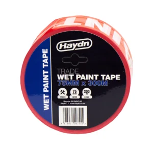 Haydn Wet Paint Caution Tape – 75mm x 300m
