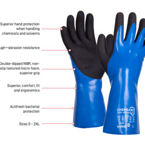 Esko ChemGard 809 Gauntlet Glove – XL