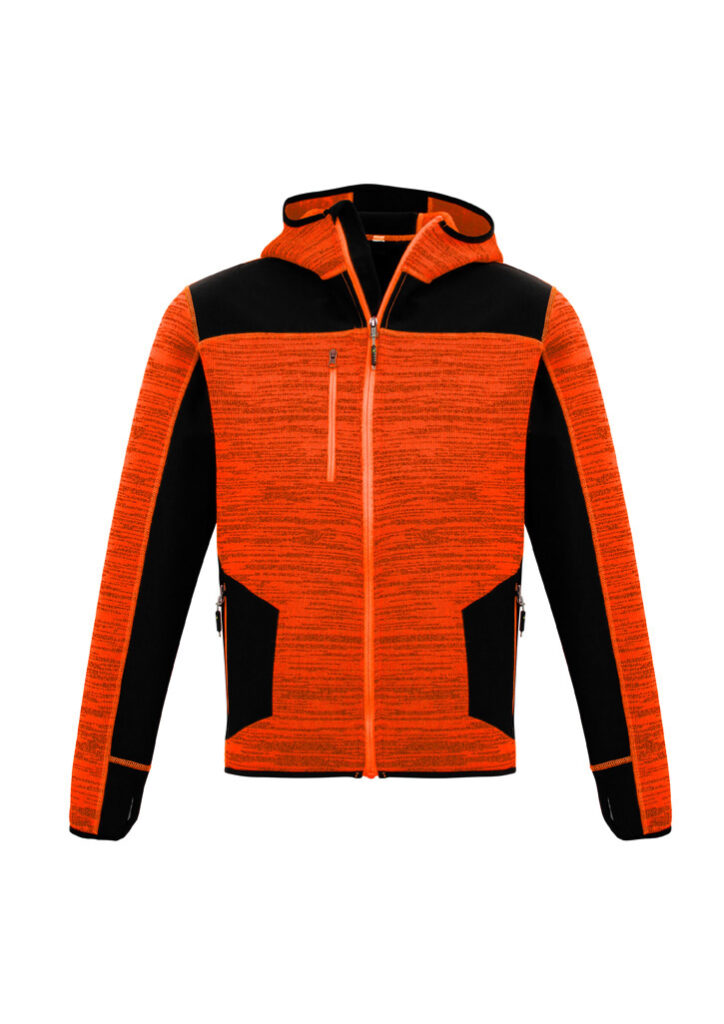 Syzmik Knitted Hoodie - Orange
