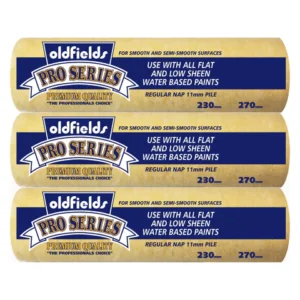 Oldfields Pro Series Roller Sleeve 3 Pack – 270mm x 11mm