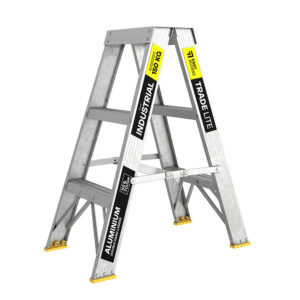 Easy Access TradeLite Double Sided Ladder – 150kg Rated