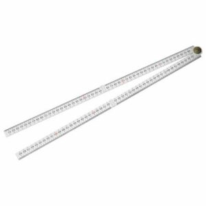 Fisco Folding Rule – 1M White