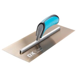 OX Pro Golden Steel Finishing Trowel – 457mm