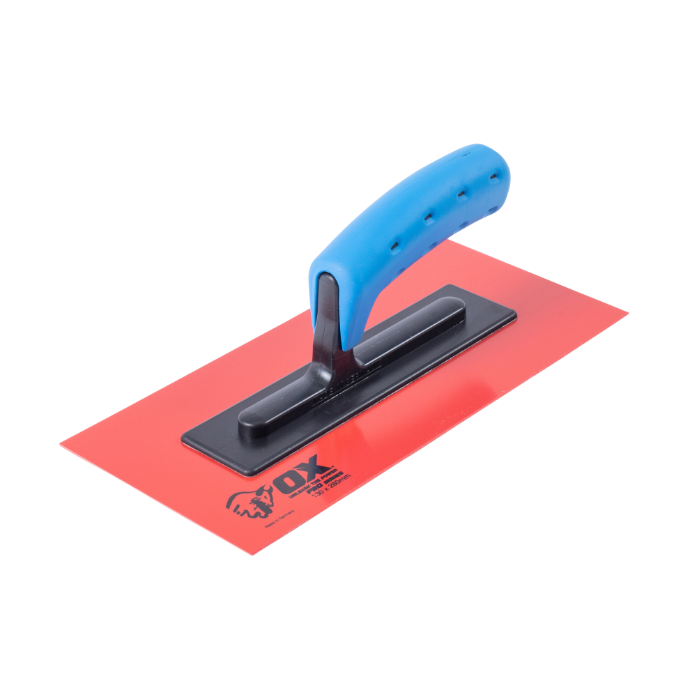 OX Pro Red Texture Finishing Trowel