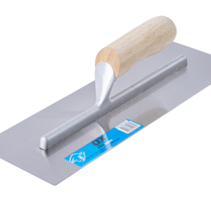 OX Trade Finishing Trowel (Wooden Handle) – 355mm